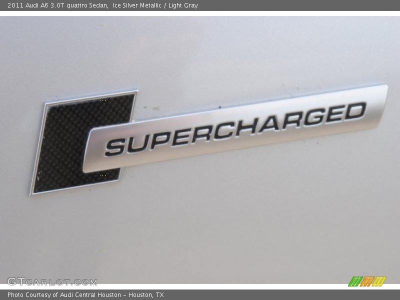 Ice Silver Metallic / Light Gray 2011 Audi A6 3.0T quattro Sedan