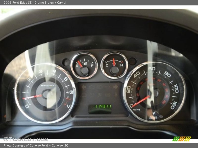 Creme Brulee / Camel 2008 Ford Edge SE