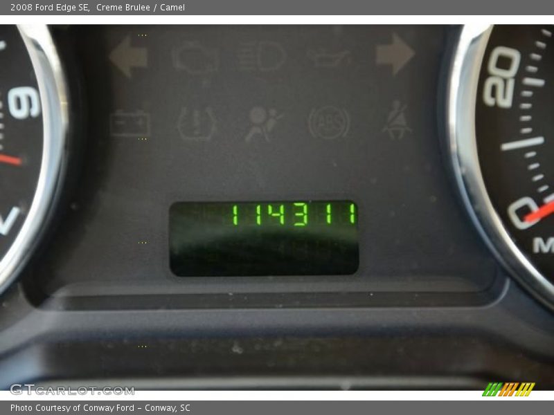 Creme Brulee / Camel 2008 Ford Edge SE