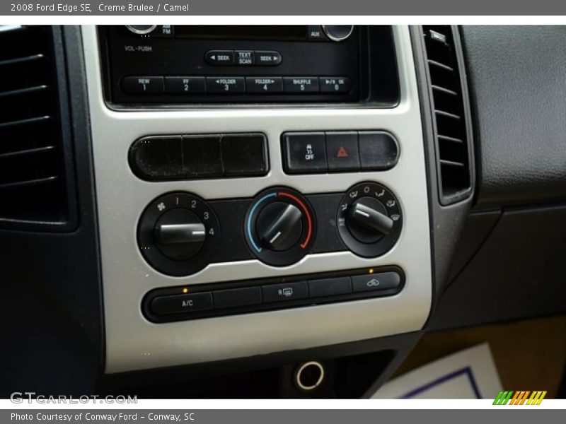 Controls of 2008 Edge SE