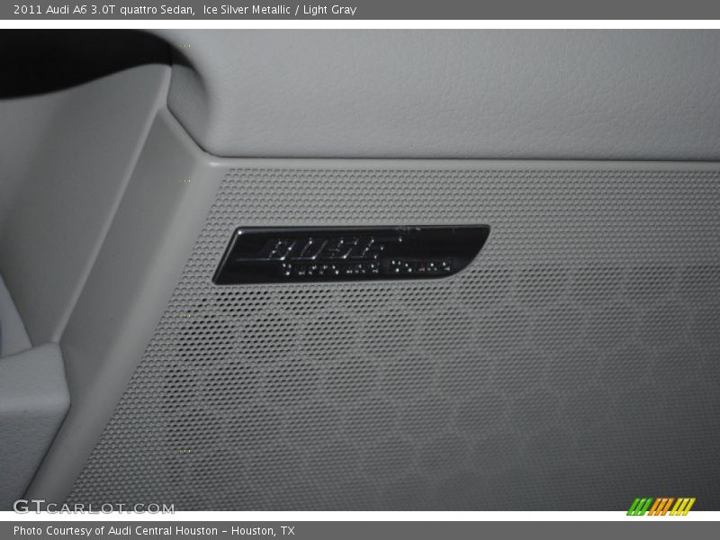 Ice Silver Metallic / Light Gray 2011 Audi A6 3.0T quattro Sedan