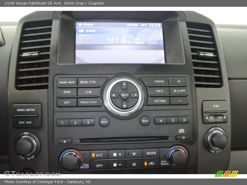 Storm Gray / Graphite 2008 Nissan Pathfinder SE 4x4