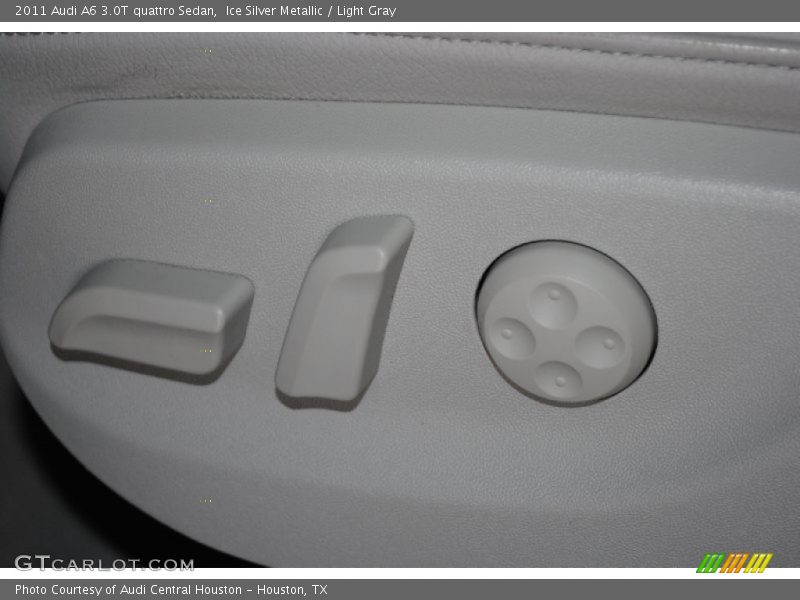 Ice Silver Metallic / Light Gray 2011 Audi A6 3.0T quattro Sedan