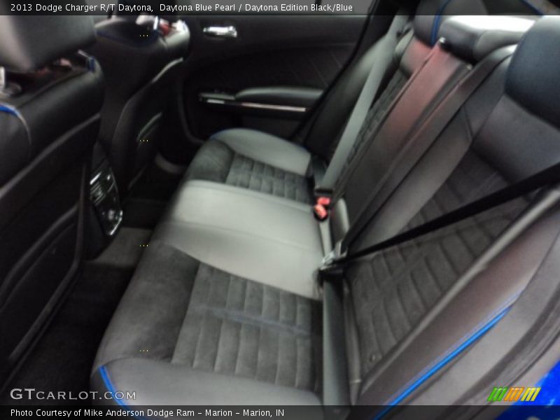Rear Seat of 2013 Charger R/T Daytona