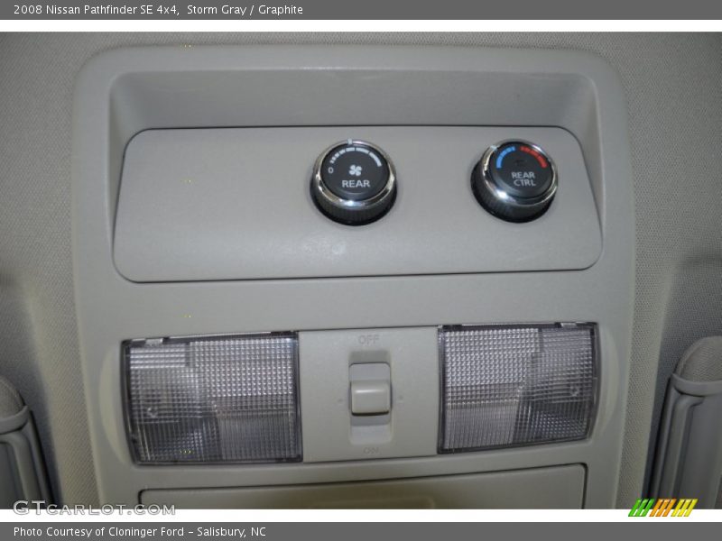 Storm Gray / Graphite 2008 Nissan Pathfinder SE 4x4