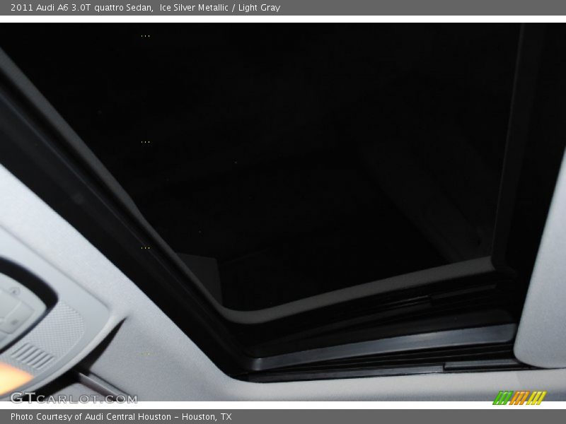 Ice Silver Metallic / Light Gray 2011 Audi A6 3.0T quattro Sedan