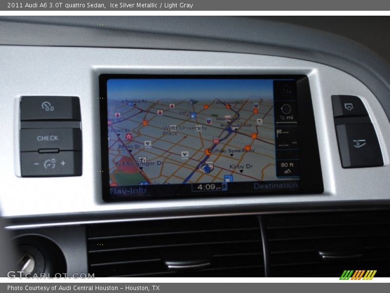 Ice Silver Metallic / Light Gray 2011 Audi A6 3.0T quattro Sedan