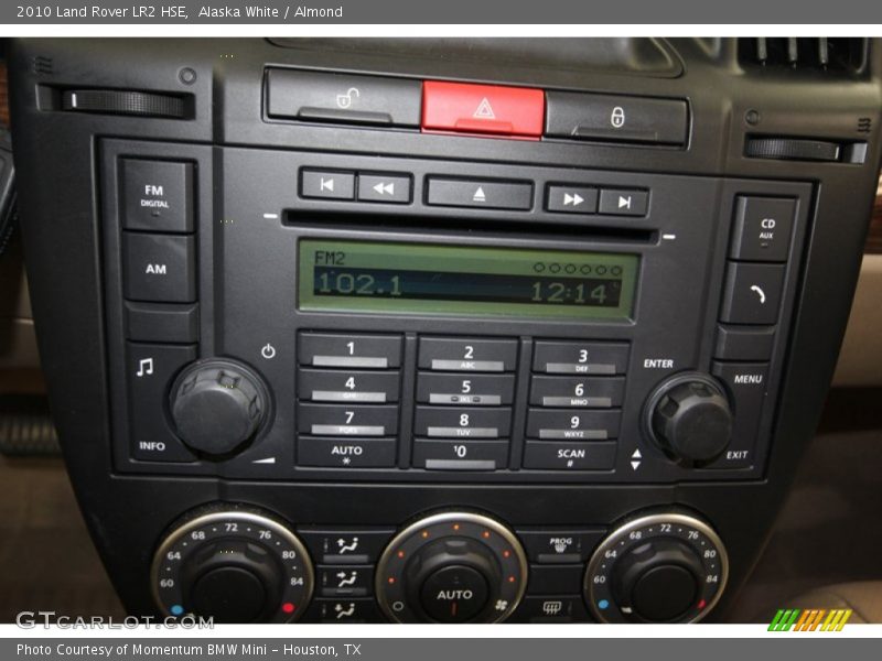 Controls of 2010 LR2 HSE