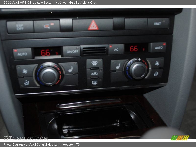 Ice Silver Metallic / Light Gray 2011 Audi A6 3.0T quattro Sedan