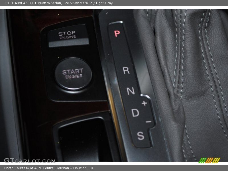 Ice Silver Metallic / Light Gray 2011 Audi A6 3.0T quattro Sedan