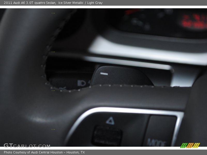 Ice Silver Metallic / Light Gray 2011 Audi A6 3.0T quattro Sedan