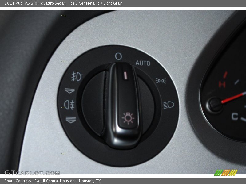Ice Silver Metallic / Light Gray 2011 Audi A6 3.0T quattro Sedan