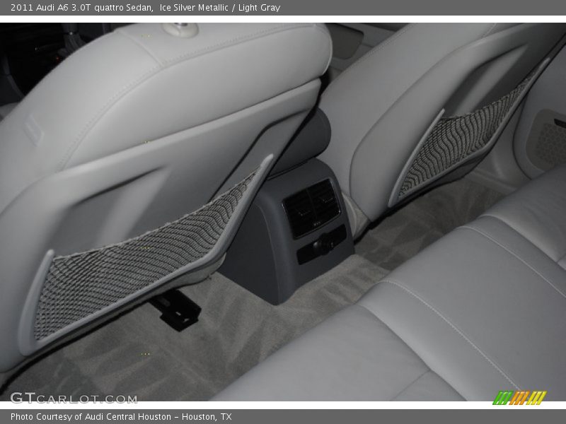 Ice Silver Metallic / Light Gray 2011 Audi A6 3.0T quattro Sedan