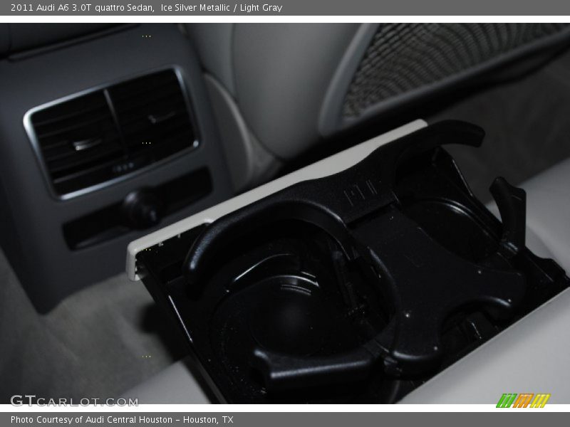 Ice Silver Metallic / Light Gray 2011 Audi A6 3.0T quattro Sedan