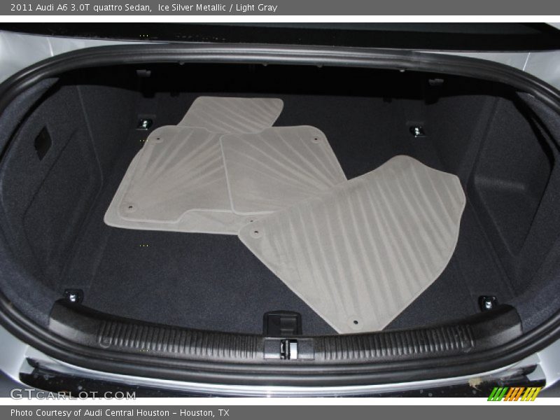 Ice Silver Metallic / Light Gray 2011 Audi A6 3.0T quattro Sedan