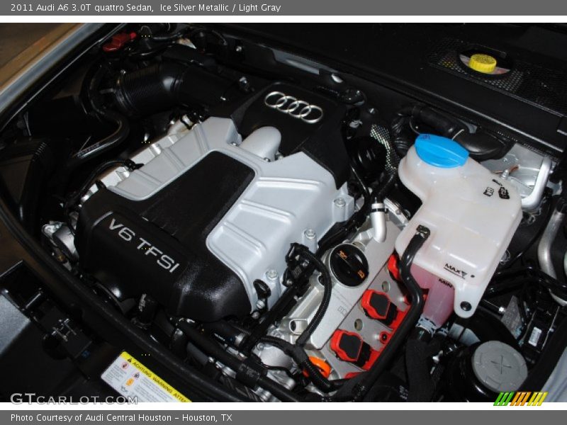  2011 A6 3.0T quattro Sedan Engine - 3.0 Liter FSI Supercharged DOHC 24-Valve VVT V6