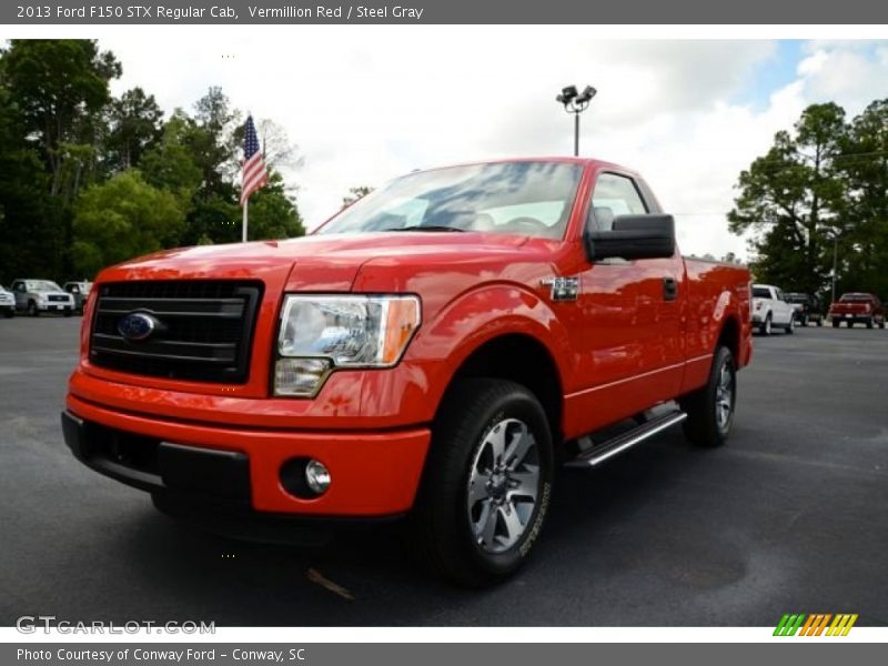 Front 3/4 View of 2013 F150 STX Regular Cab