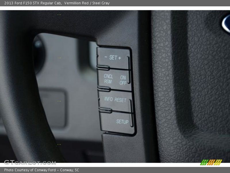 Controls of 2013 F150 STX Regular Cab