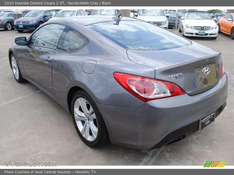 Nordschleife Gray / Black 2010 Hyundai Genesis Coupe 2.0T