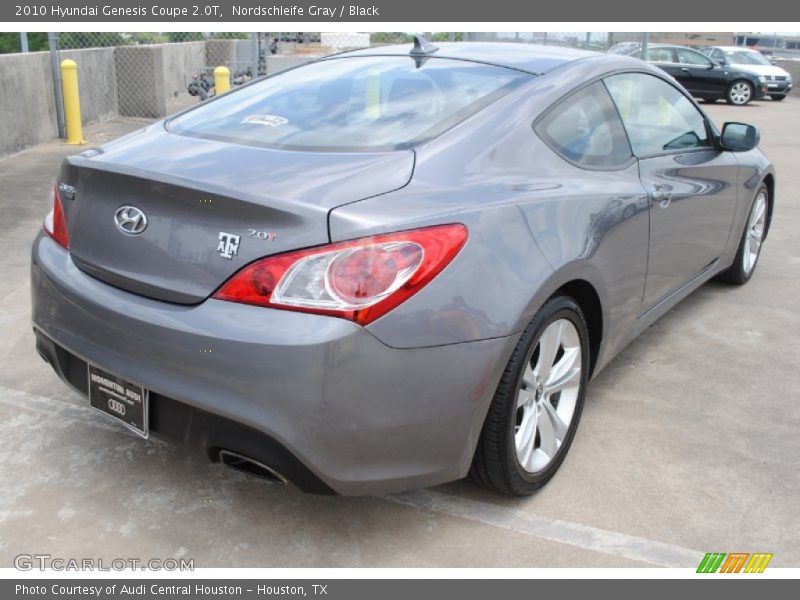 Nordschleife Gray / Black 2010 Hyundai Genesis Coupe 2.0T