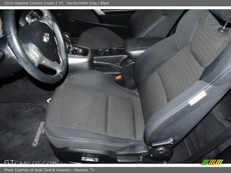 Nordschleife Gray / Black 2010 Hyundai Genesis Coupe 2.0T