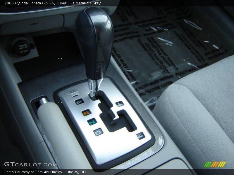 Silver Blue Metallic / Gray 2006 Hyundai Sonata GLS V6