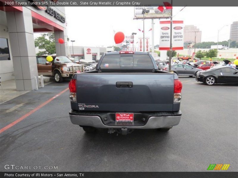 Slate Gray Metallic / Graphite Gray 2008 Toyota Tundra SR5 TSS Double Cab
