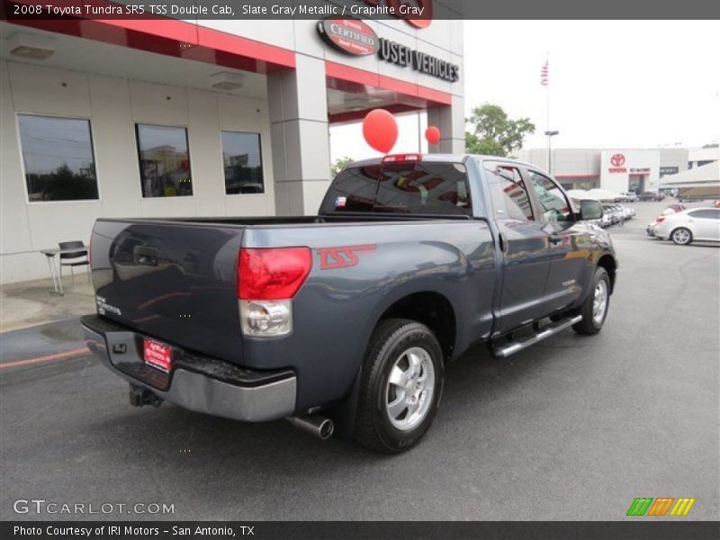 Slate Gray Metallic / Graphite Gray 2008 Toyota Tundra SR5 TSS Double Cab