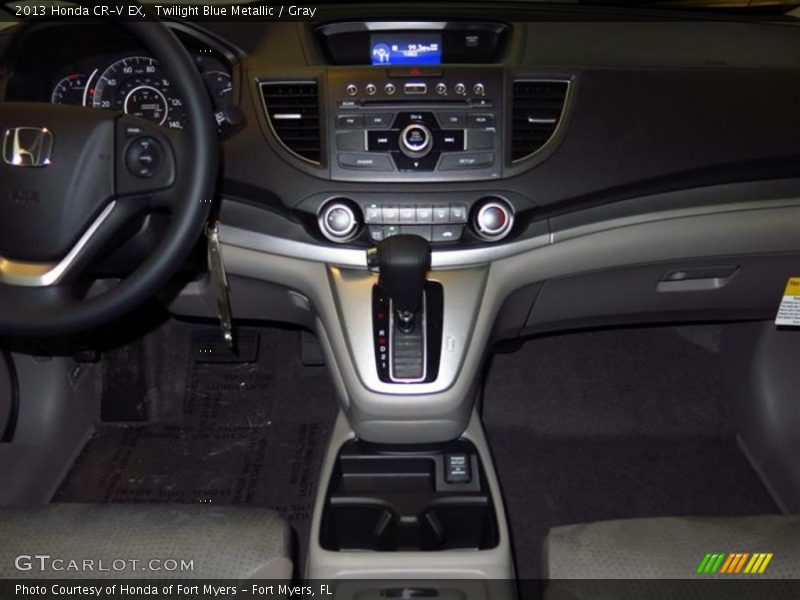 Twilight Blue Metallic / Gray 2013 Honda CR-V EX