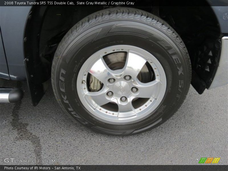 Slate Gray Metallic / Graphite Gray 2008 Toyota Tundra SR5 TSS Double Cab