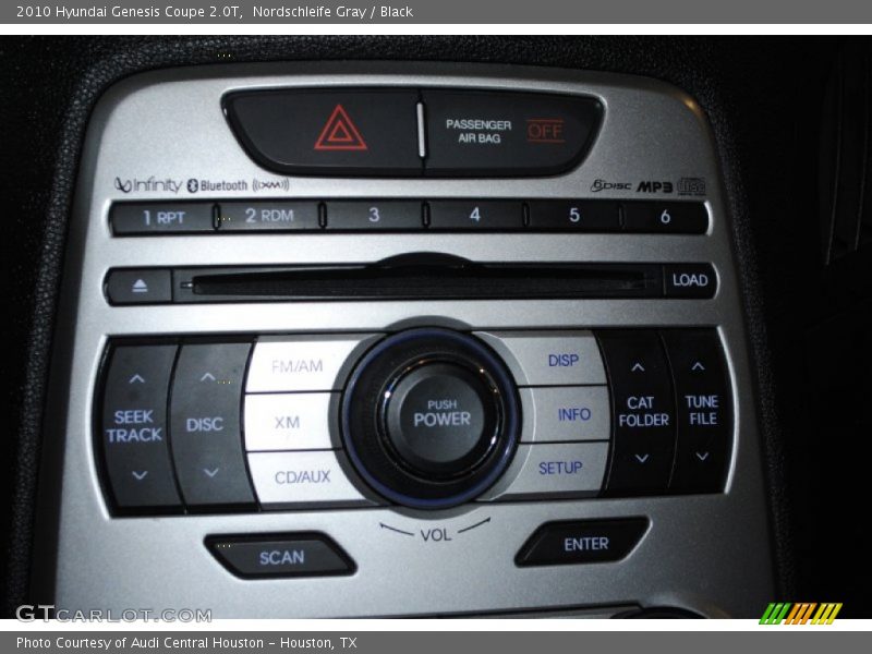Controls of 2010 Genesis Coupe 2.0T