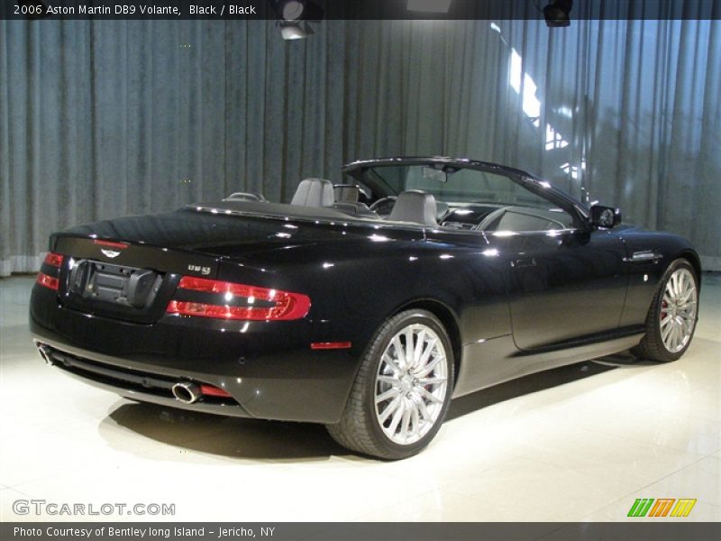 Black / Black 2006 Aston Martin DB9 Volante