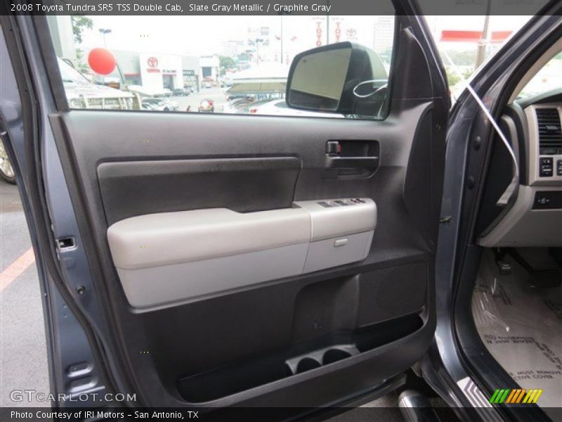 Slate Gray Metallic / Graphite Gray 2008 Toyota Tundra SR5 TSS Double Cab