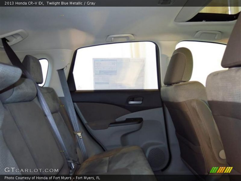 Twilight Blue Metallic / Gray 2013 Honda CR-V EX