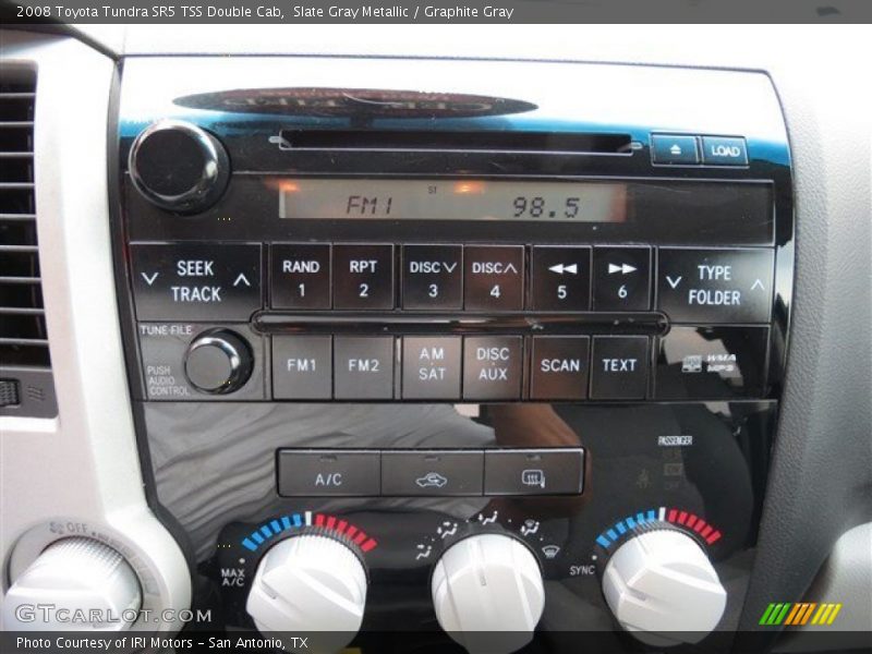 Slate Gray Metallic / Graphite Gray 2008 Toyota Tundra SR5 TSS Double Cab