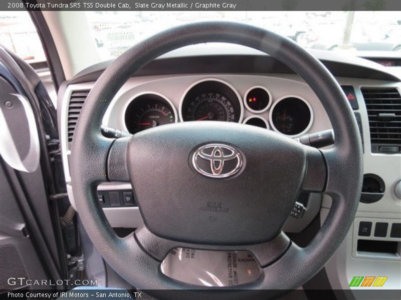 Slate Gray Metallic / Graphite Gray 2008 Toyota Tundra SR5 TSS Double Cab