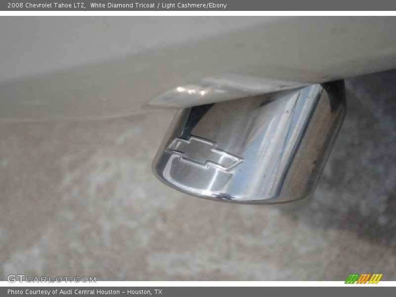 White Diamond Tricoat / Light Cashmere/Ebony 2008 Chevrolet Tahoe LTZ