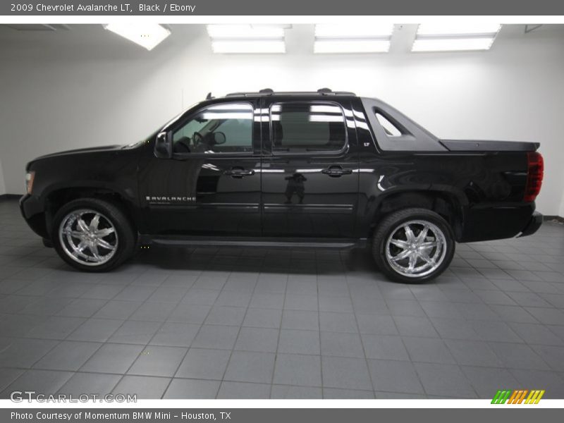 Black / Ebony 2009 Chevrolet Avalanche LT