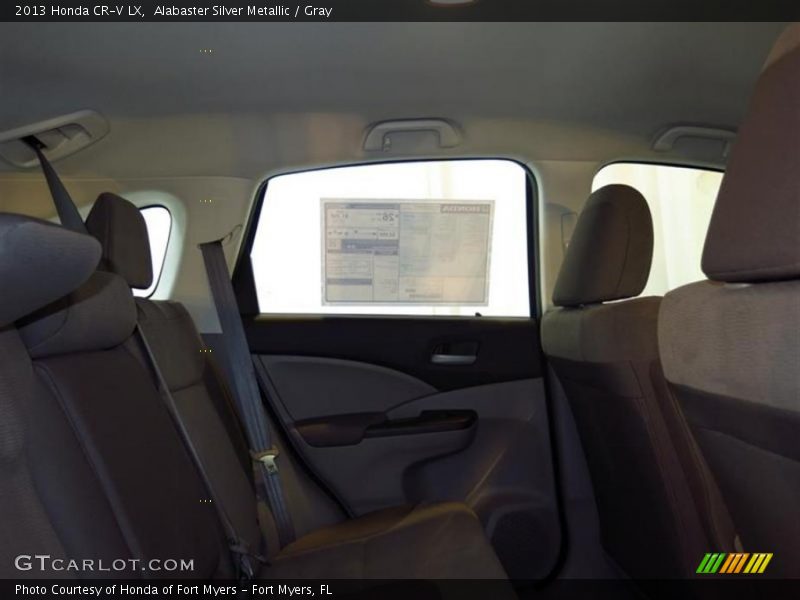 Alabaster Silver Metallic / Gray 2013 Honda CR-V LX