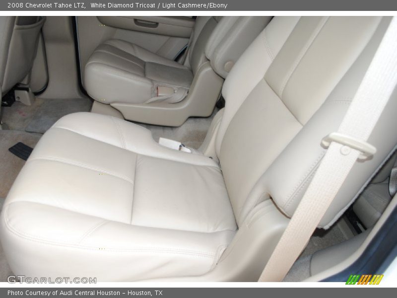 White Diamond Tricoat / Light Cashmere/Ebony 2008 Chevrolet Tahoe LTZ