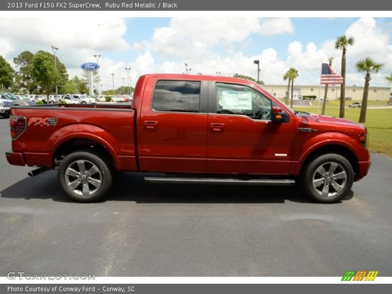 2013 F150 FX2 SuperCrew Ruby Red Metallic