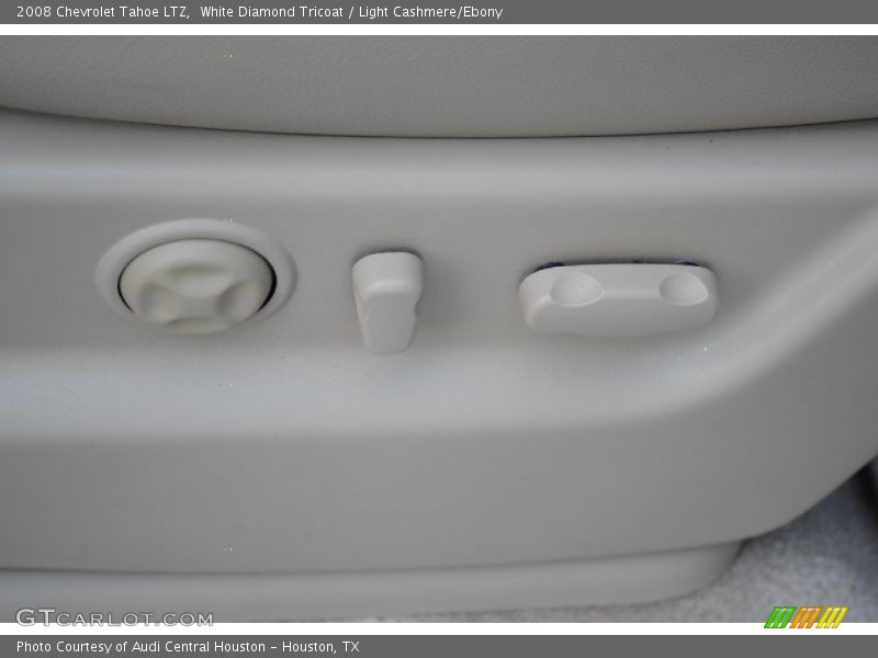 White Diamond Tricoat / Light Cashmere/Ebony 2008 Chevrolet Tahoe LTZ
