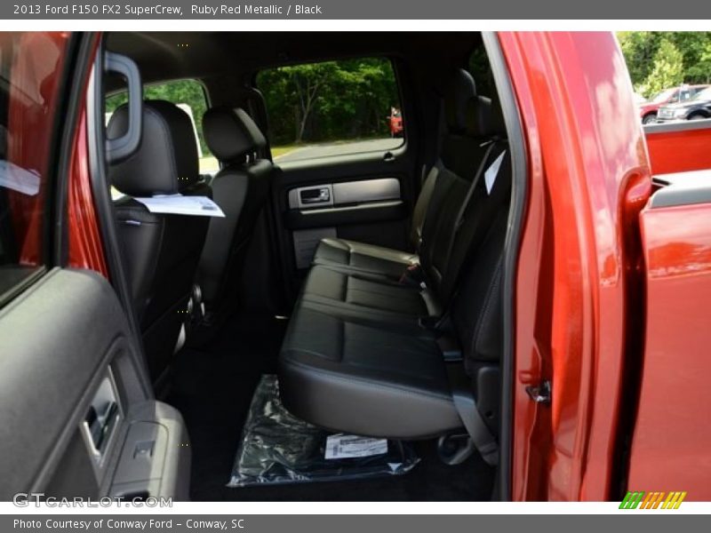 Ruby Red Metallic / Black 2013 Ford F150 FX2 SuperCrew