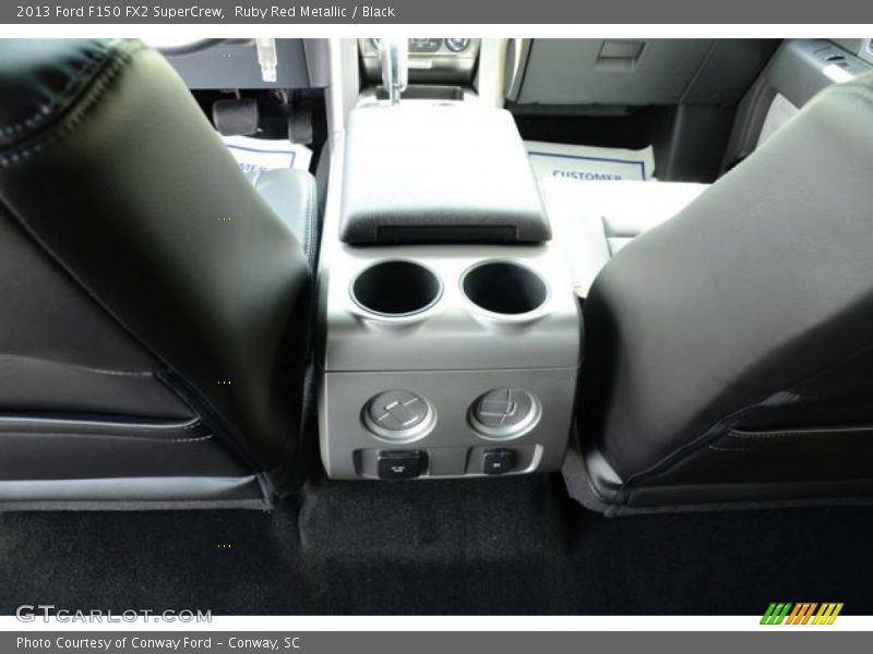 Ruby Red Metallic / Black 2013 Ford F150 FX2 SuperCrew