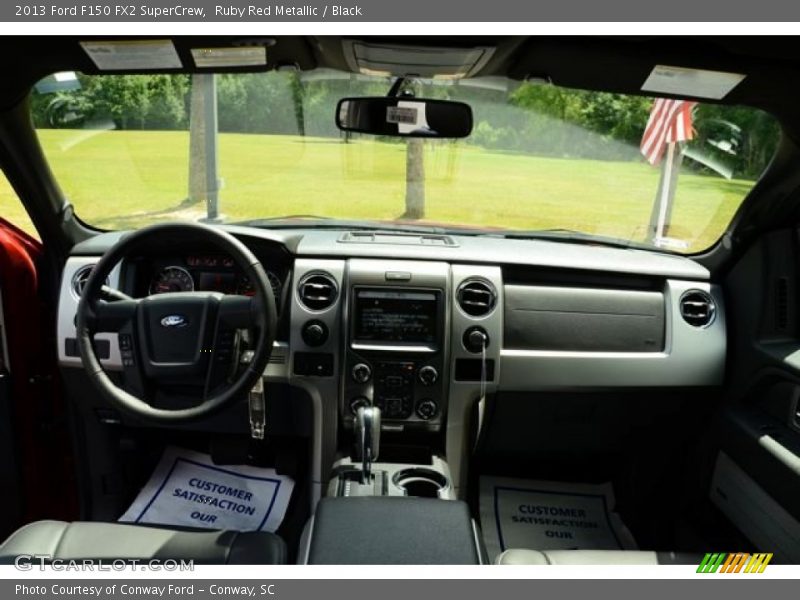 Ruby Red Metallic / Black 2013 Ford F150 FX2 SuperCrew