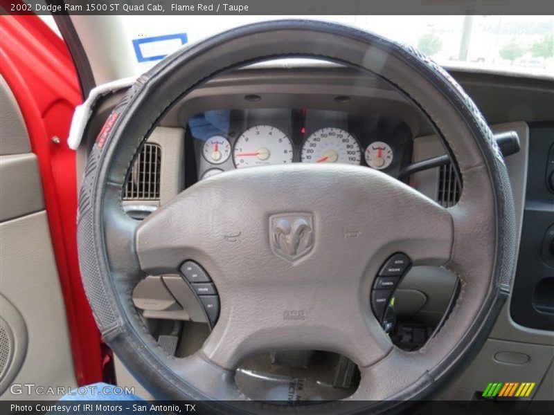 Flame Red / Taupe 2002 Dodge Ram 1500 ST Quad Cab