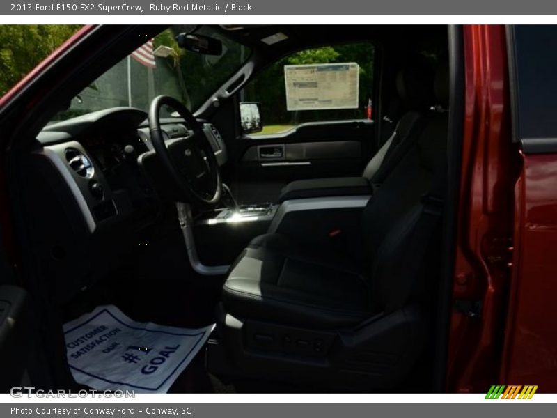 Ruby Red Metallic / Black 2013 Ford F150 FX2 SuperCrew