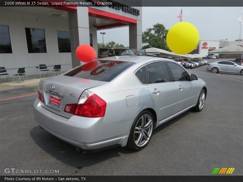 Liquid Platinum Metallic / Graphite 2006 Infiniti M 35 Sedan