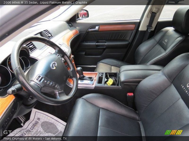 Liquid Platinum Metallic / Graphite 2006 Infiniti M 35 Sedan