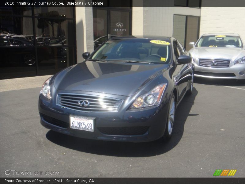 Blue Slate / Graphite 2010 Infiniti G 37 Journey Coupe
